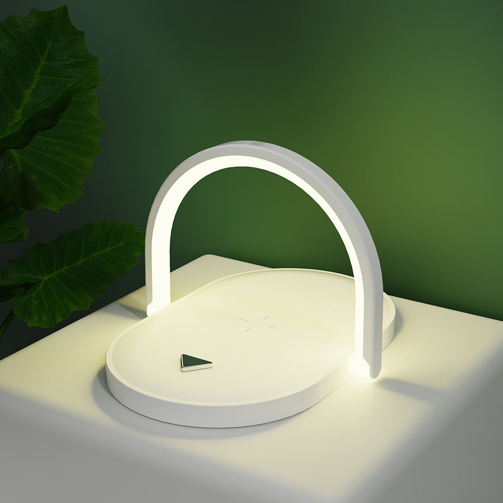 Foldable Wireless Charger Night Light Table Lamp