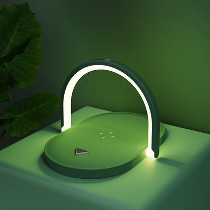 Foldable Wireless Charger Night Light Table Lamp