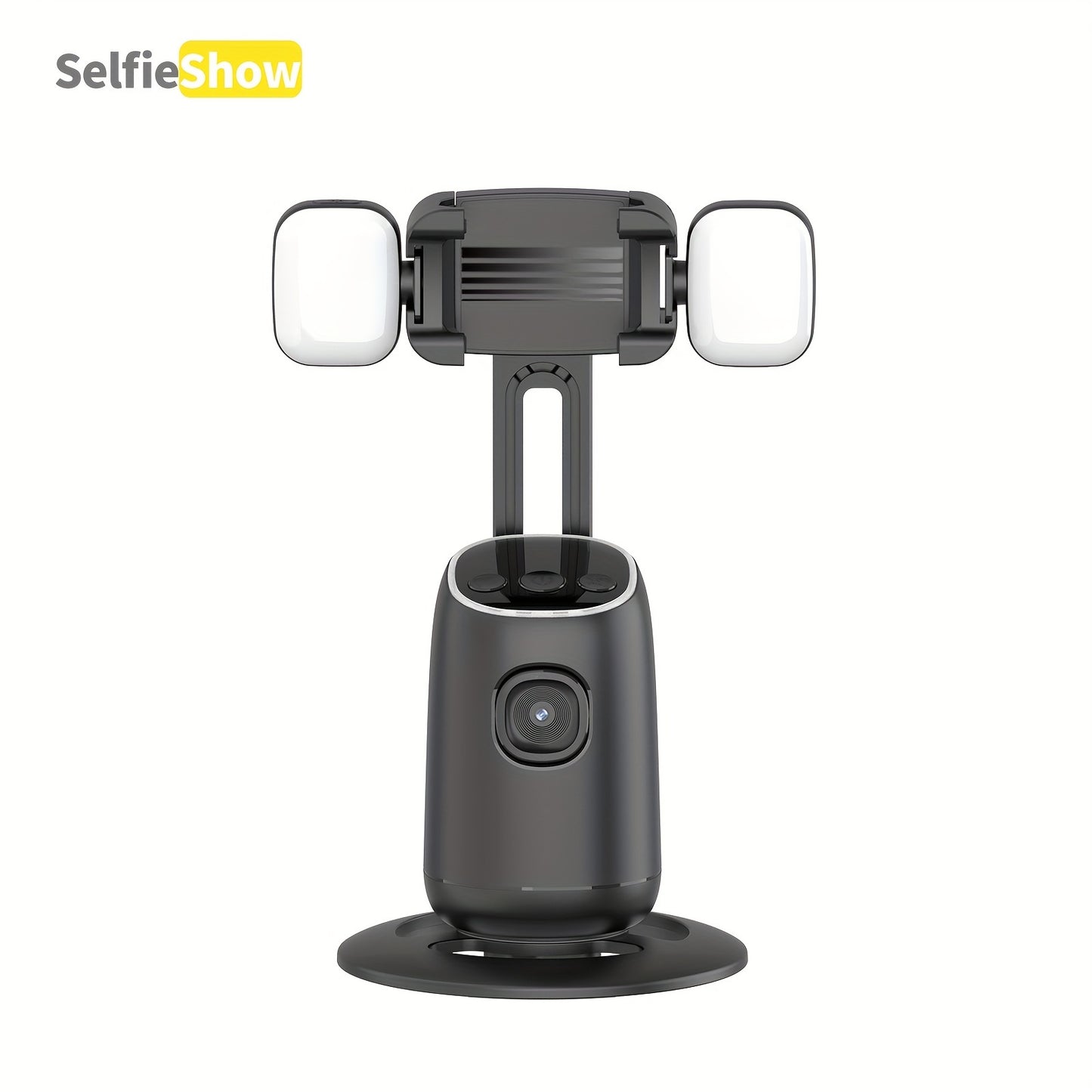 special Intelligent Dual Cold Shoe Interface 360°Face Tracking Gimbal