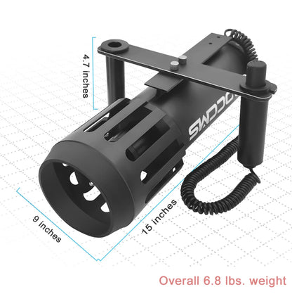 Enhanced Product Title: DCCMS Sea Scooter - Underwater Scooter for Diving, Snorkeling, and Paddleboarding