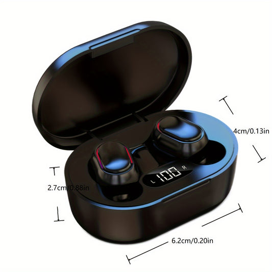 2024 Wireless Earphones Headphones with LED Display Touch, In-Ear TWS Earbuds for Sports and Games on IOS/Android
